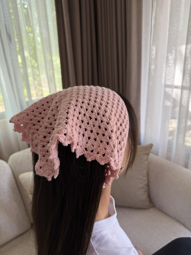 Örgü bandana 