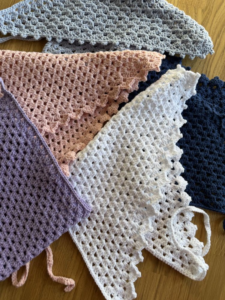 Örgü bandana 
