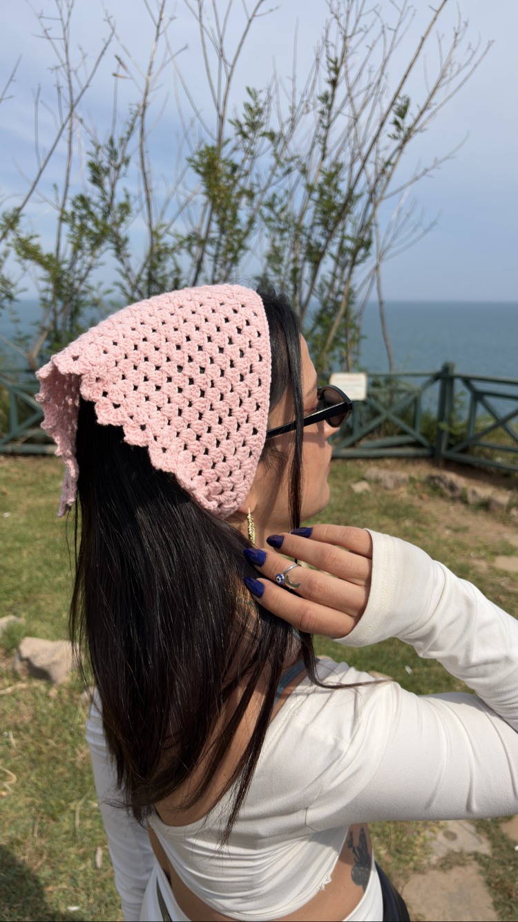 Örgü bandana 