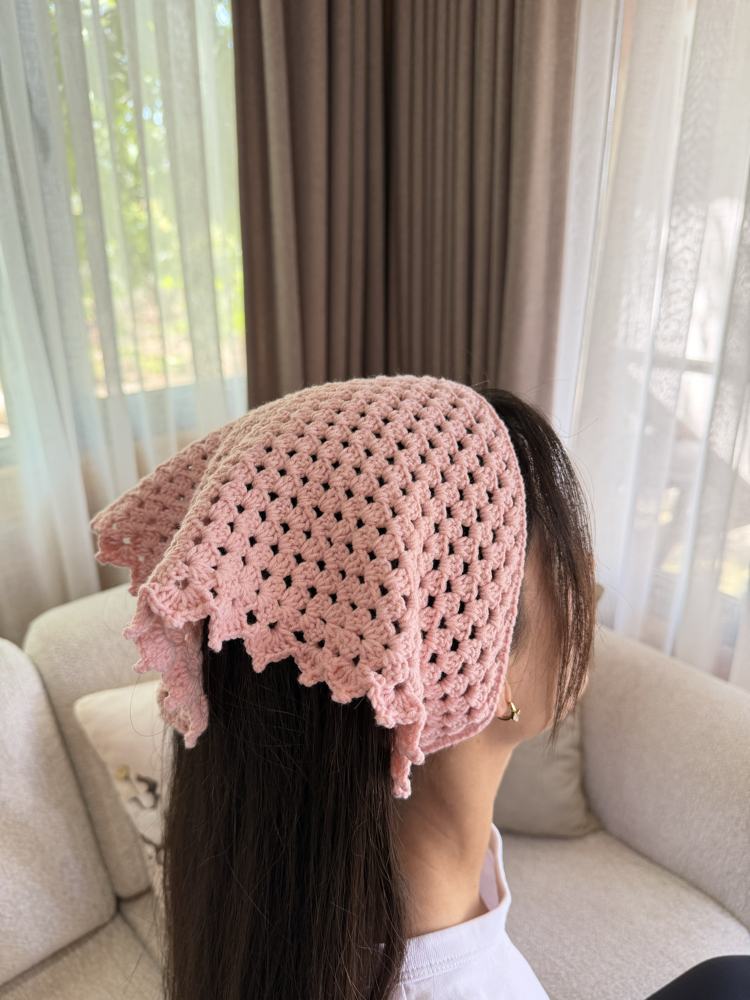 Örgü bandana 