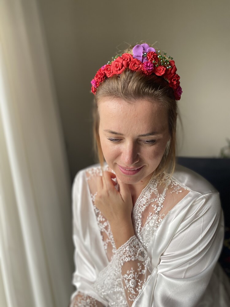 Frida Taç (kırmızı)