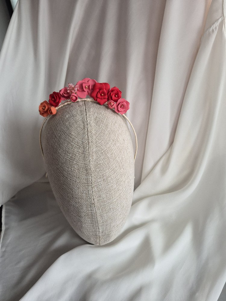 Gül Taç (Kırmızı-Pembe) mini