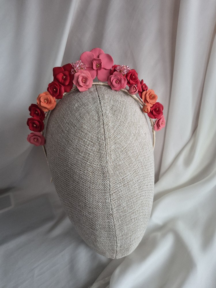Gül Taç (Kırmızı-Pembe) 