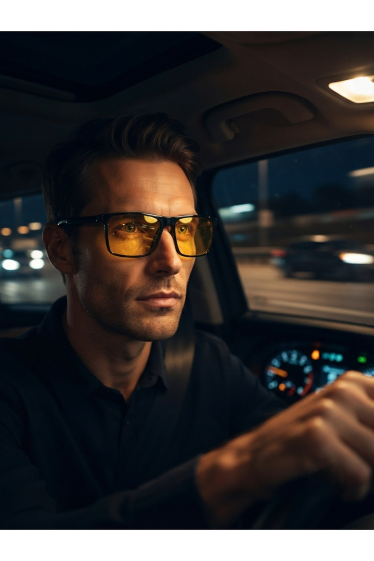 Antifar Gece Görüş Gözlüğü Wayfarer Model Araç Kullanırken Yardımcı Olur
