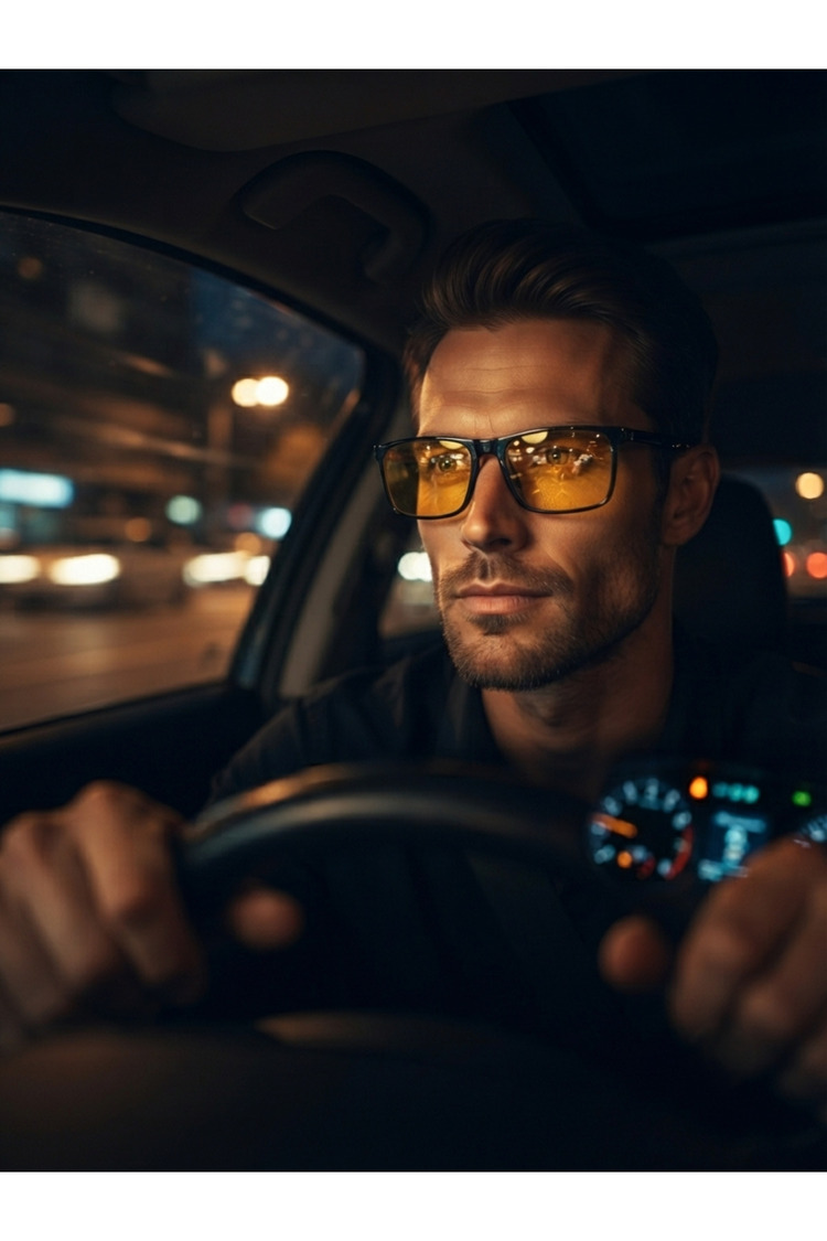 Antifar Gece Görüş Gözlüğü Wayfarer Model Araç Kullanırken Yardımcı Olur