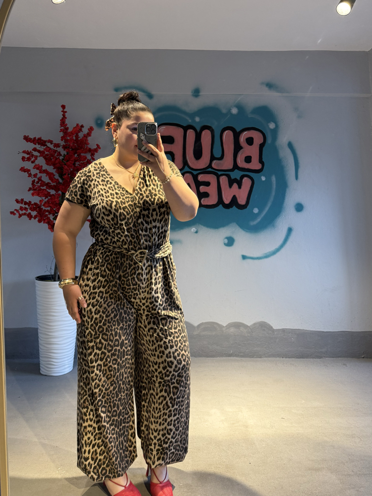 Leopar Şık Tulum