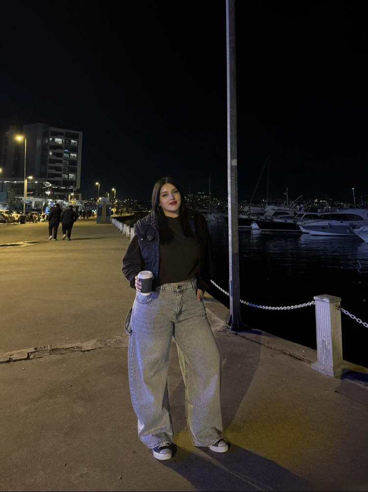 Açık Gri Unısex Baggy