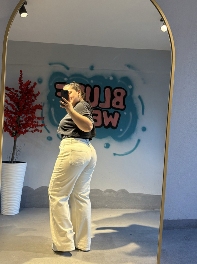 Ekru Renk Unısex Pantolon