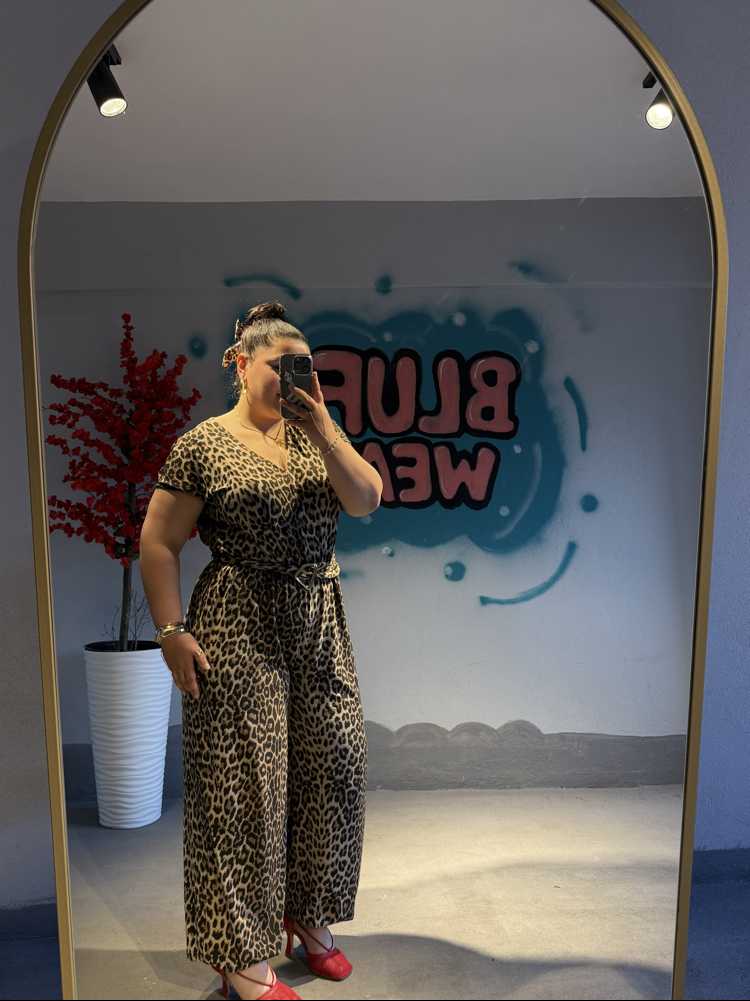 Leopar Şık Tulum