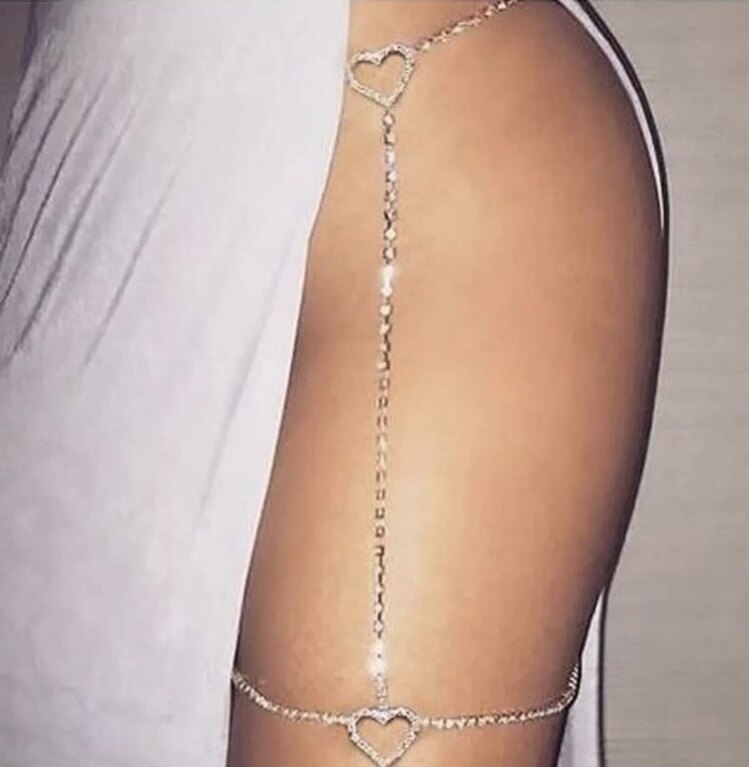 Taşlı Bacak Aksesuarı