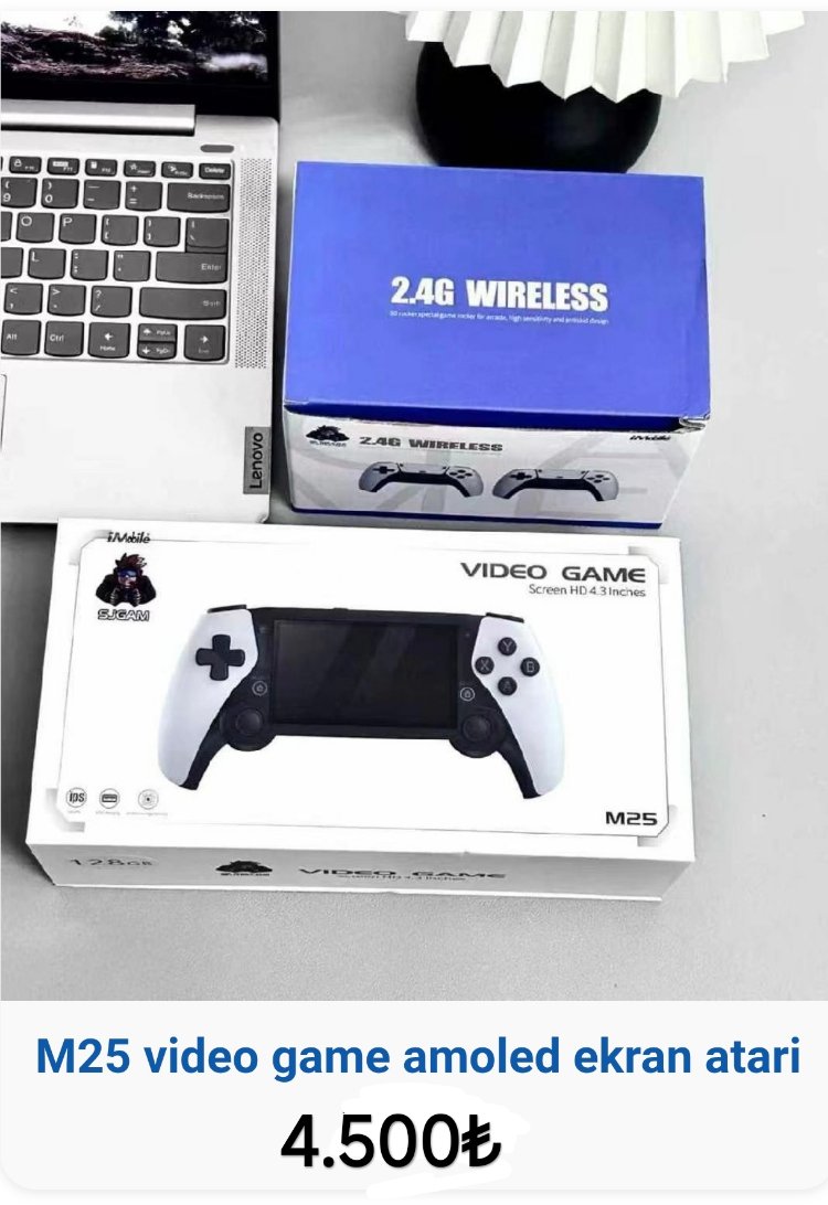 M25 video game amoled ekran atari