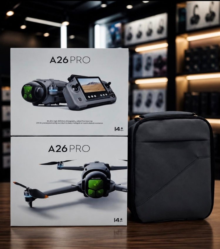 A26 PRO GPS Drone çift batarya