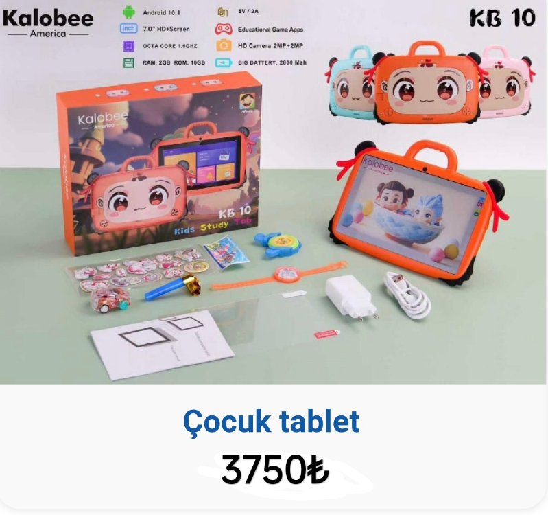 Çocuk tablet 