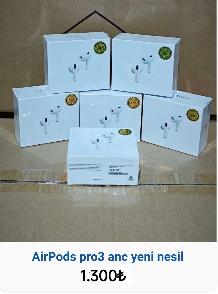 airpods pro 3 anc yeni seri
