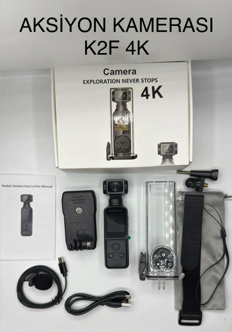 Aksiyon kamera gerçek 4K