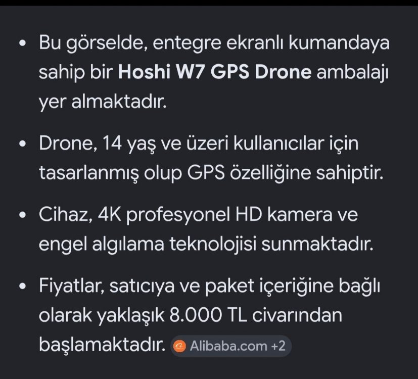 Katlanabilir Drone W7