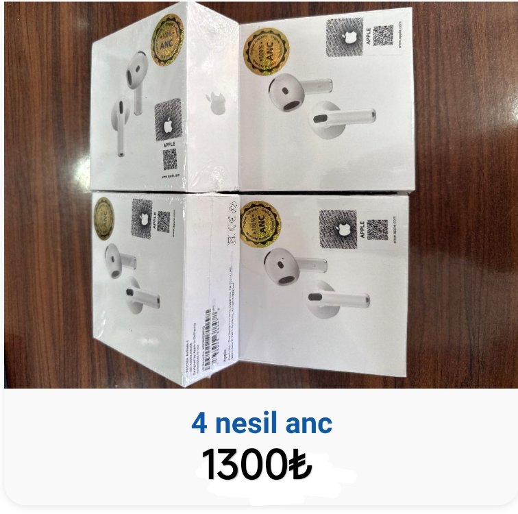 Airpods 4 nesil ANC