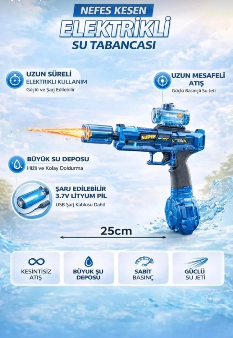 Su Tabancası unisex hediyelik