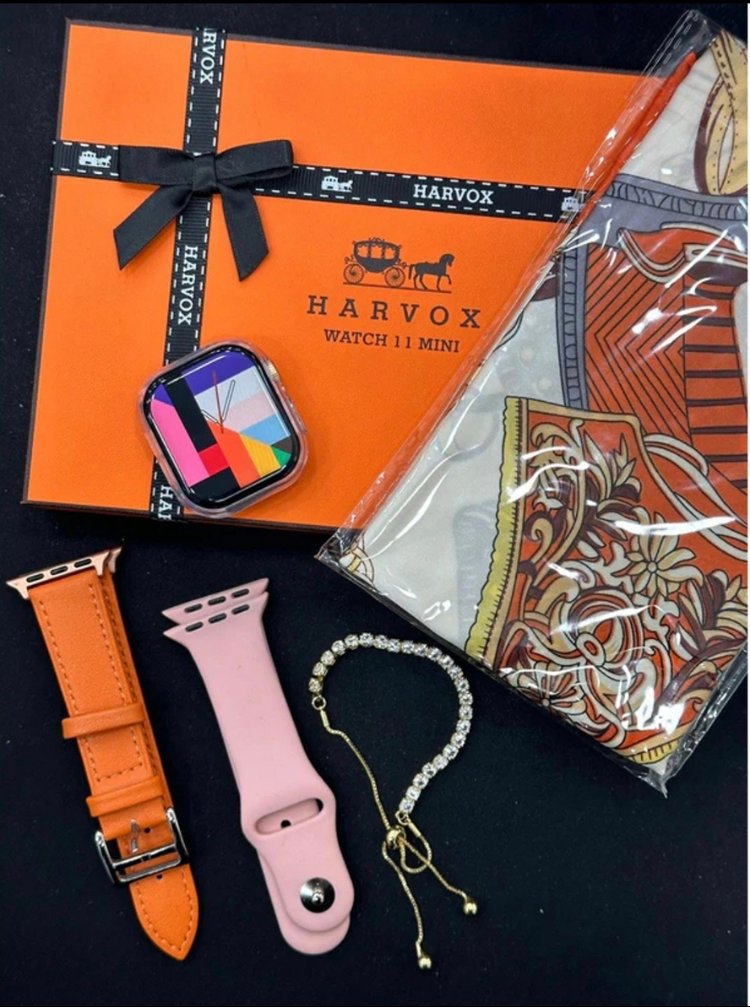 Harvox 11 mini Akıllı Saat Pembe Kordon