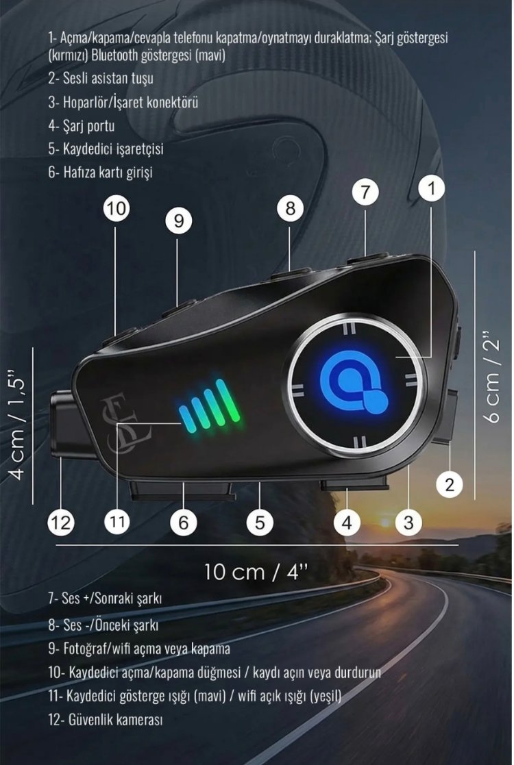 moto kuryelerin ve motorcular için 