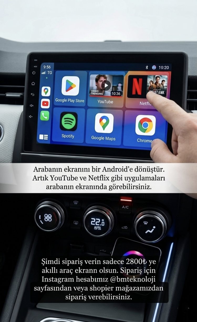 Araç içi akıllı Android çeviri cihazı