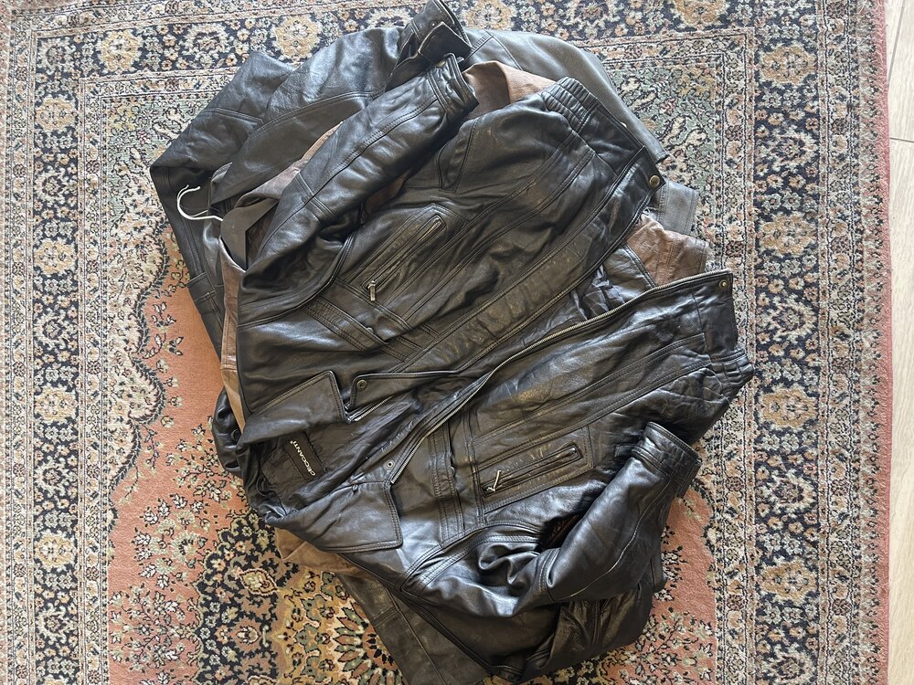 Bomber deri ceket