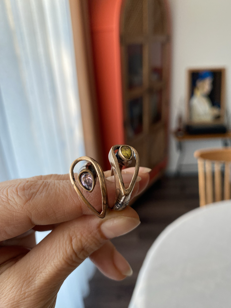 Bronz Tasarım Yüzük