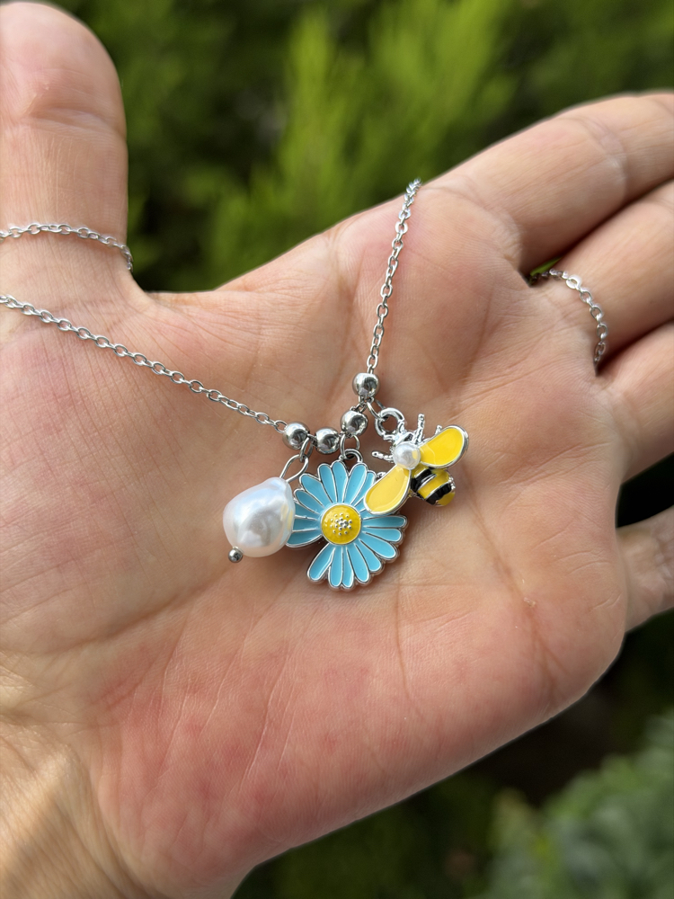 Çelik Charm Kolyeler