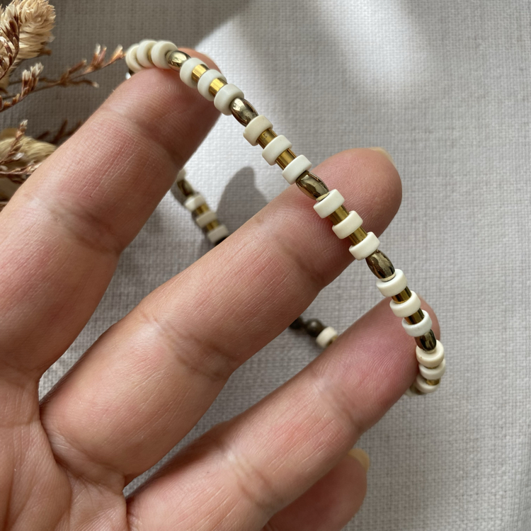 Havlit Taşlı Unisex Bileklik