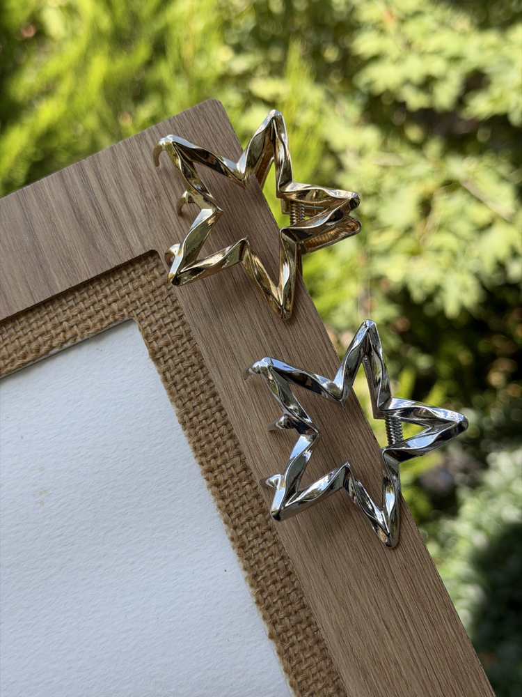 Metal Yıldız Tokalar