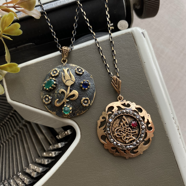 Bronz Madalyon Kolyeler