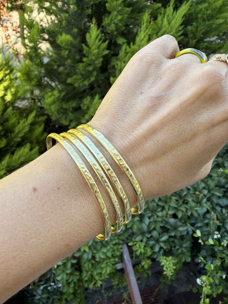 Dövme Desen Altın Kaplama Cuff Kelepçe Bileklik 