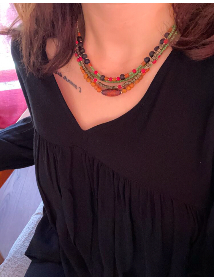 Gün Batımı Çoklu Kolye