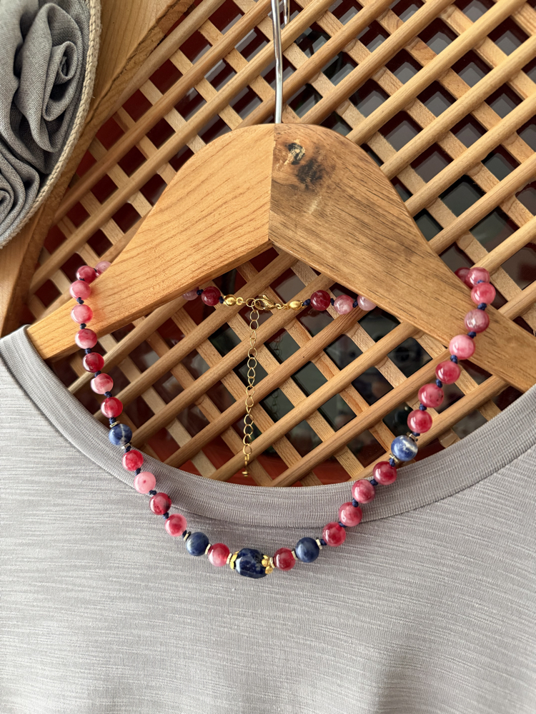Düş Gecesi (Pembe Ceyt & Sodalit) Kolye