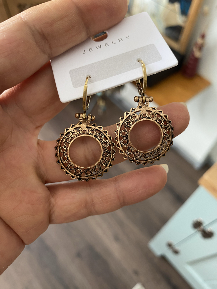 Bronz Otantik Küpe