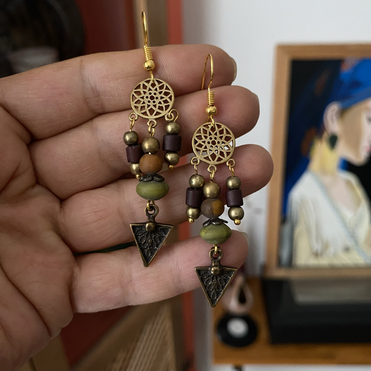 Düş Kapanı Otantik Küpe