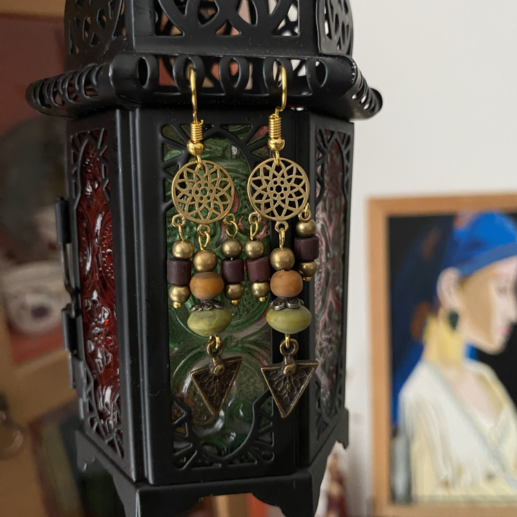 Düş Kapanı Otantik Küpe