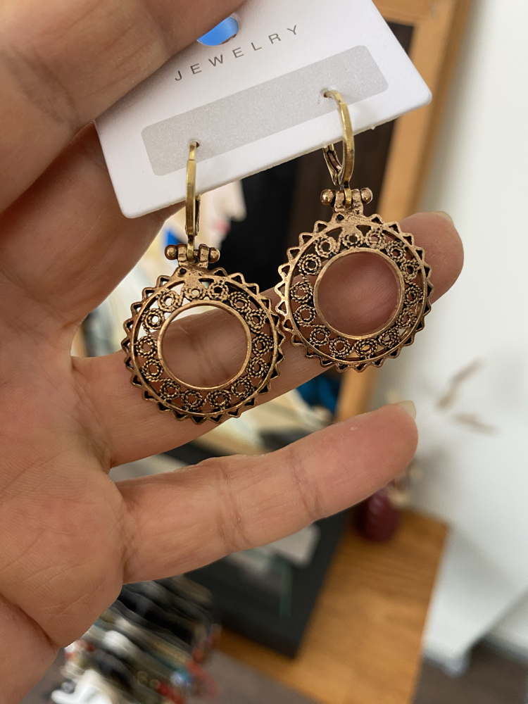 Bronz Otantik Küpe