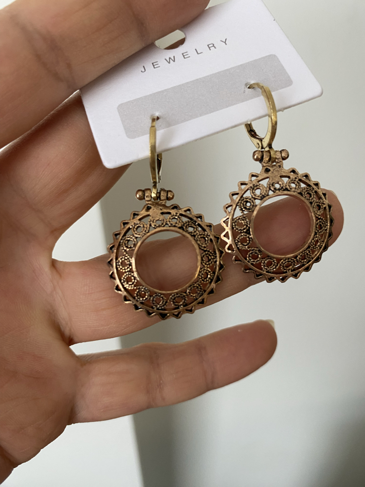 Bronz Otantik Küpe