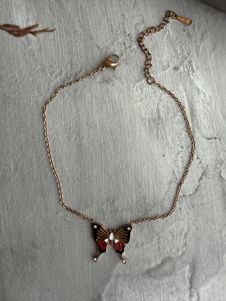 Rose Renk Çelik Halhal