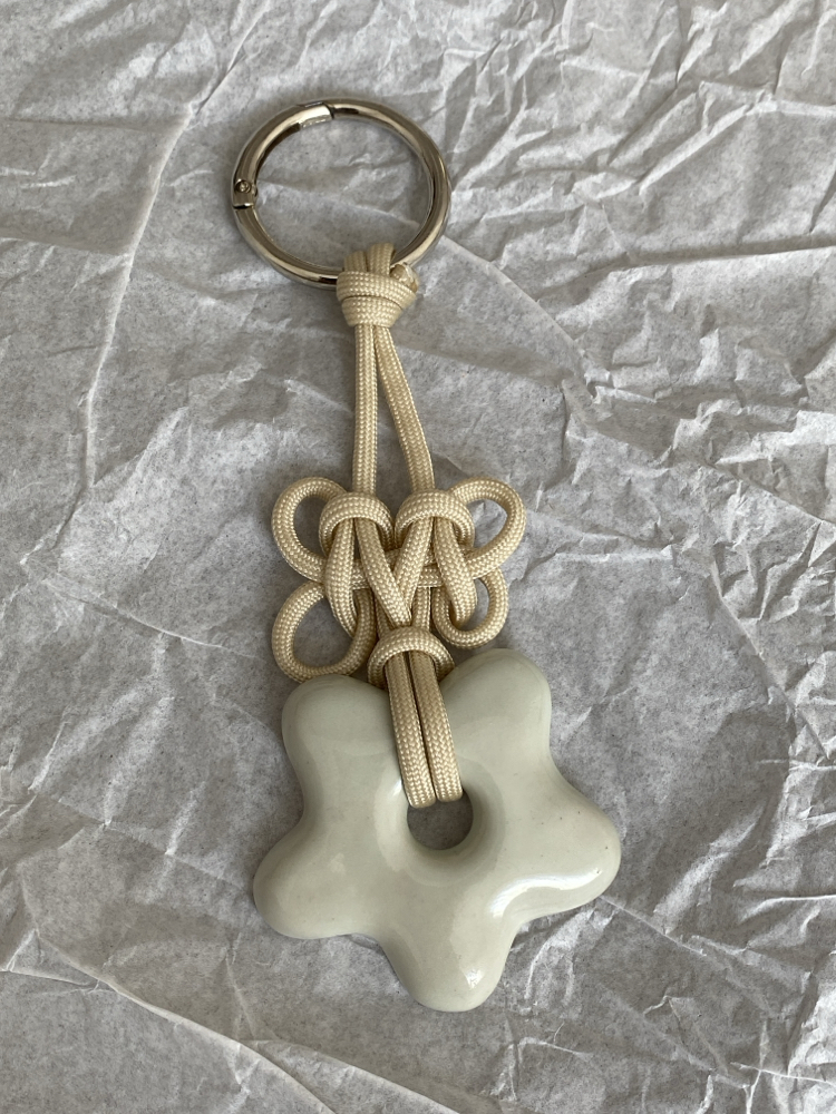 boiler charm (white)