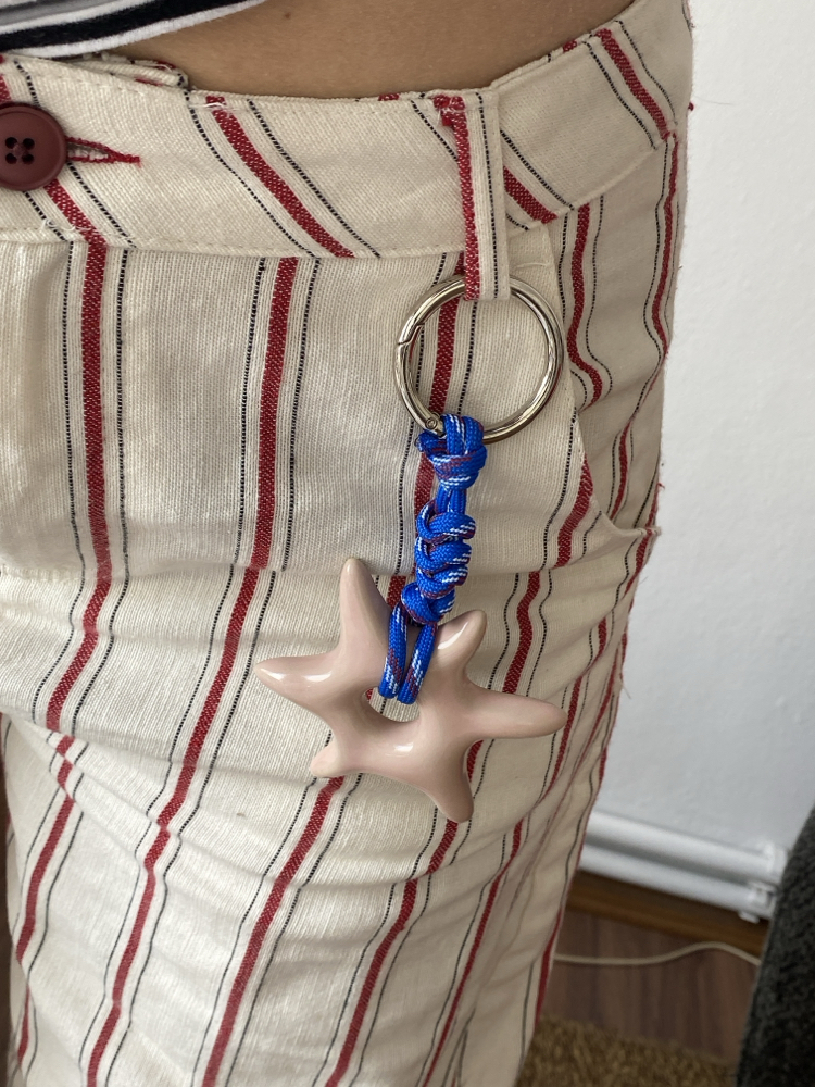 boiler charm (pink)