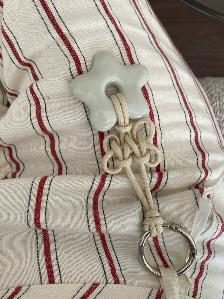 boiler charm (white)