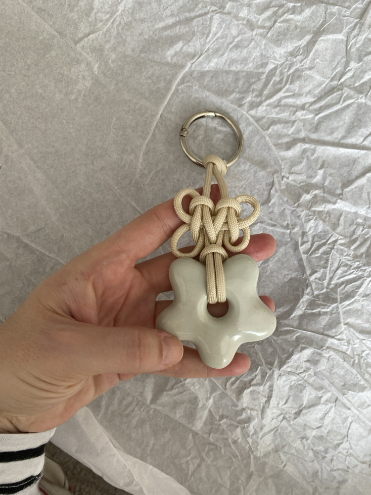 boiler charm (white)