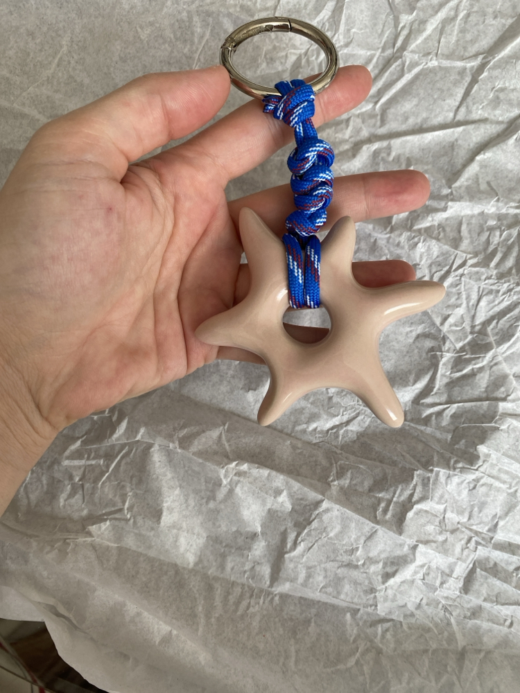 boiler charm (pink)