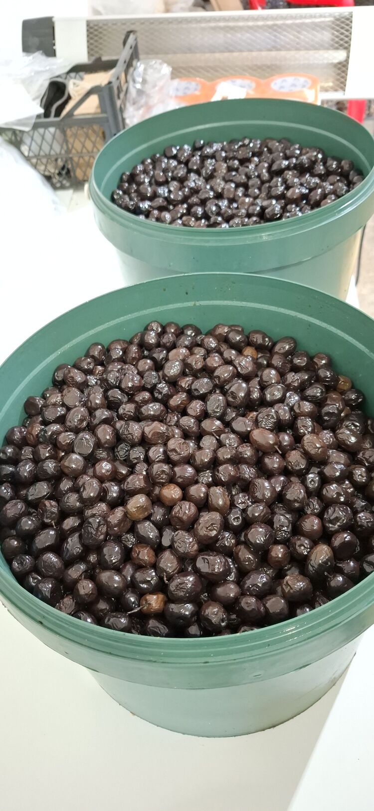 10 Kg Kova Gemlik Yağlı Sele Siyah Zeytin