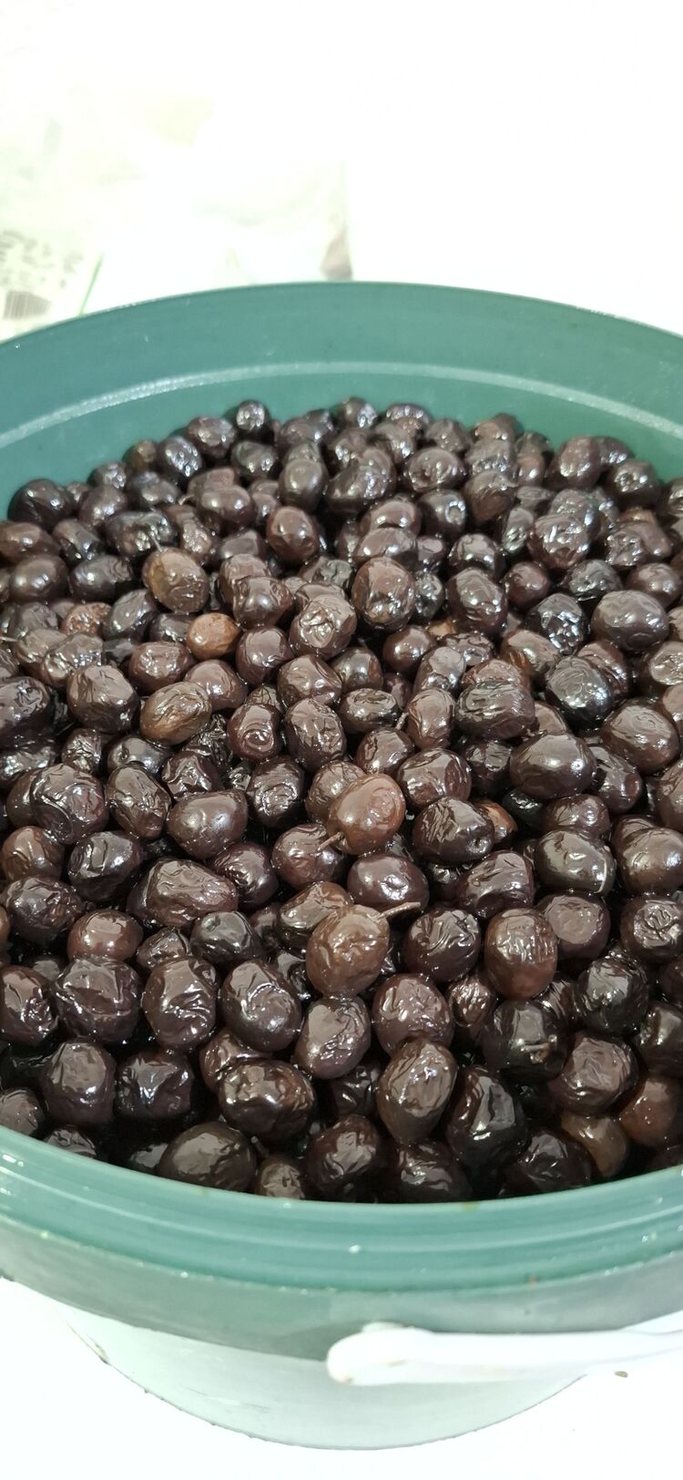 10 Kg Kova Gemlik Yağlı Sele Siyah Zeytin