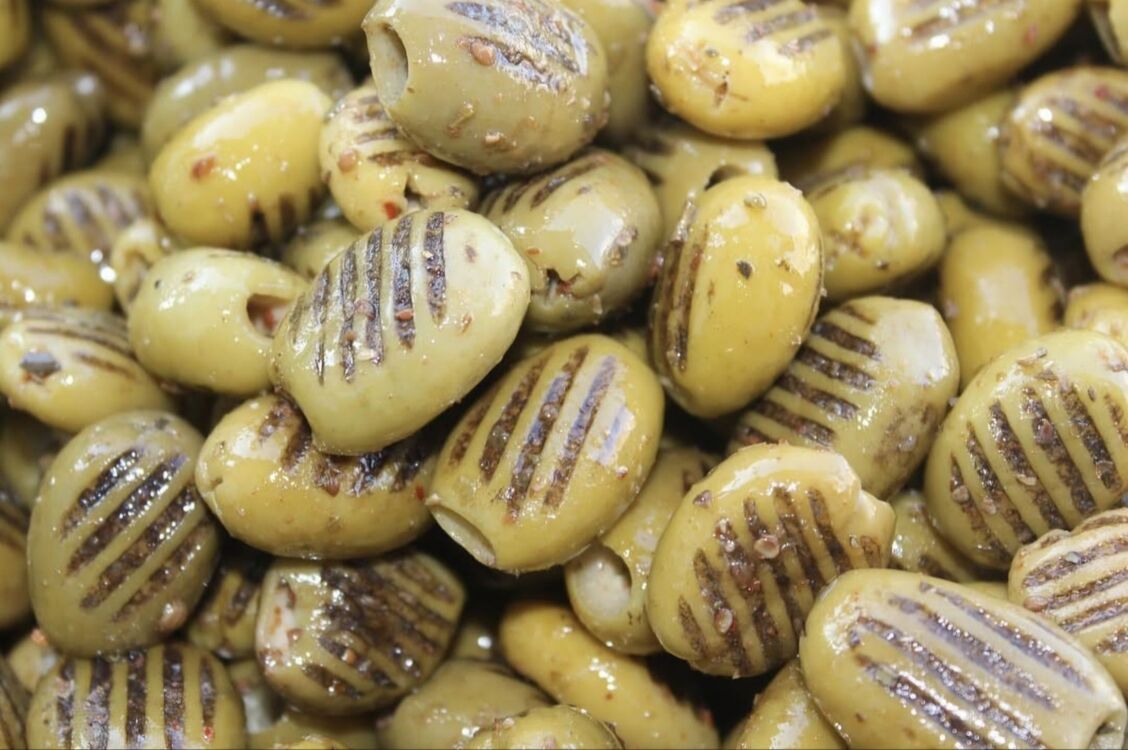 1 Kg İri Boy Yeşil Izgara Zeytin
