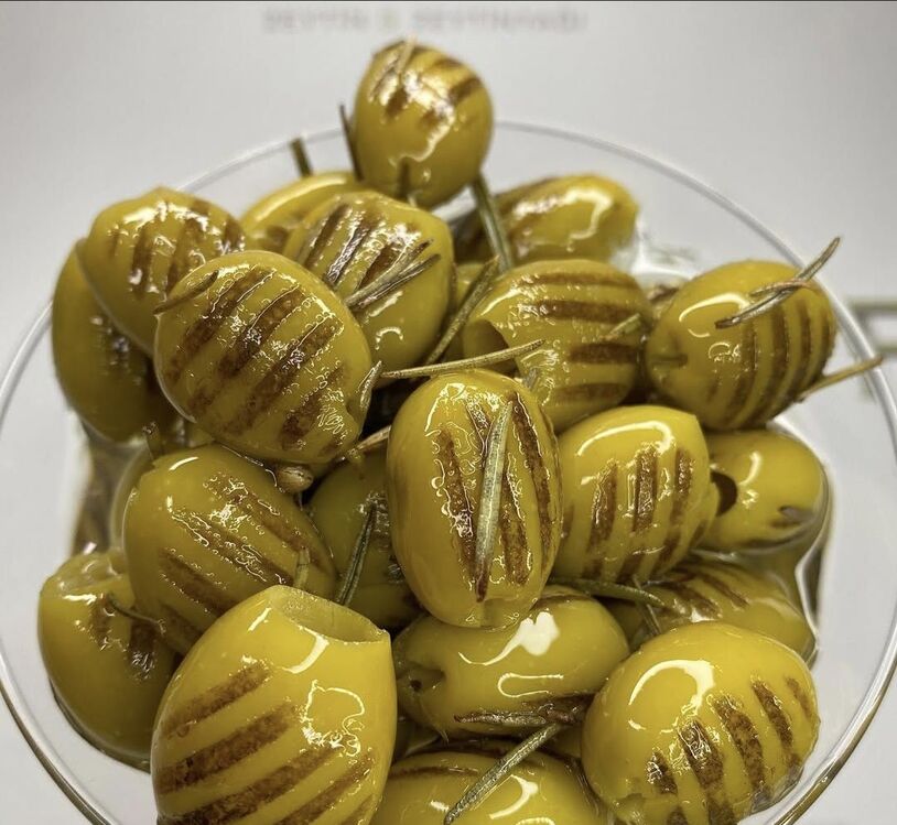 1 Kg İri Boy Yeşil Izgara Zeytin