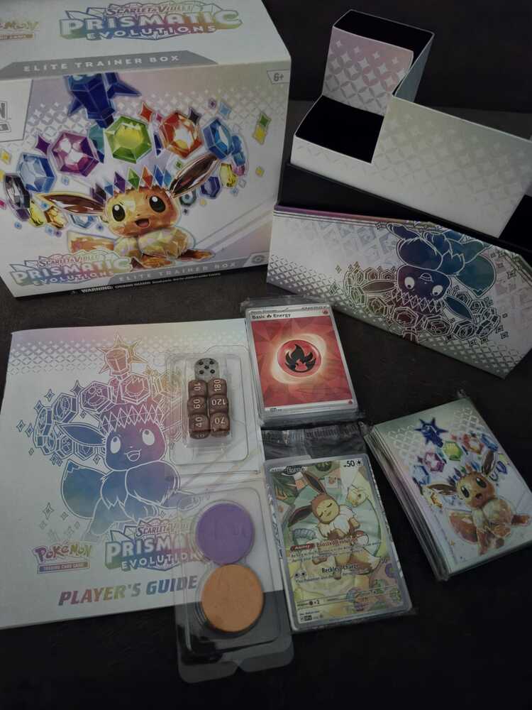 Prismatic Evolutions ETB içerikleri